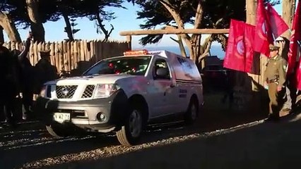 Pablo Neruda volvió a ser enterrado en su amada Isla Negra