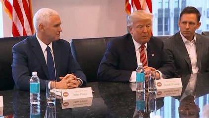 Trump se reúne con sus críticos de Silicon Valley