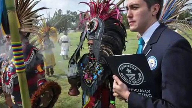 México logra Guinness por danza ceremonial más grande