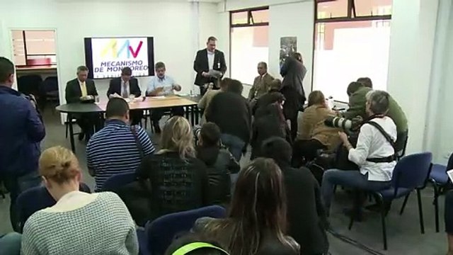 Misión para verificar cese al fuego en Colombia inicia el lunes
