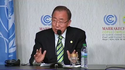 Ban espera que Trump comprenda urgencia del cambio climático