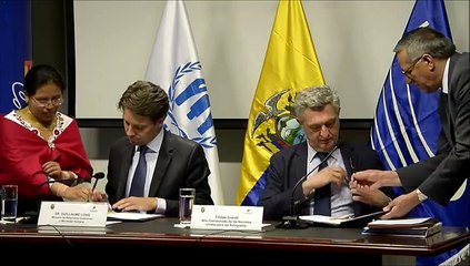 ACNUR espera que paz finalice desplazamiento de colombianos