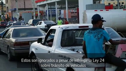 Sobre las líneas blancas en presencia de los AMET