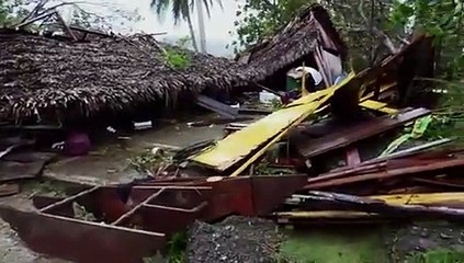 Cubanos vuelven a sus casas tras paso de huracán