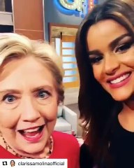 Hillary Clinton pide a los dominicanos votar por ella