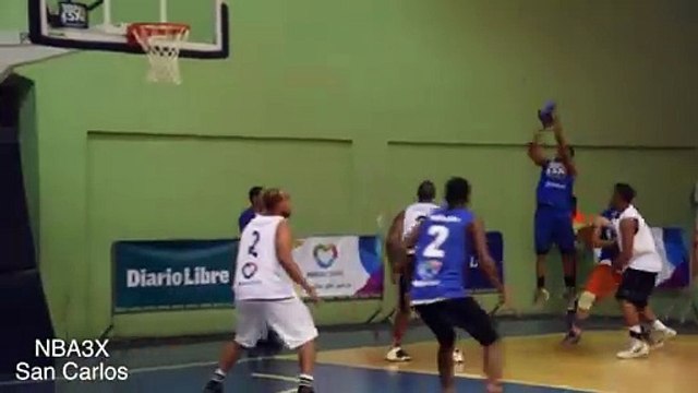 San Carlos, Reales y Rudos avanzan a final en baloncesto NBA3X