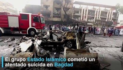 Atentado suicida en Bagdad deja 119 muertos