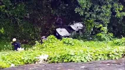 Accidente patrulla policial