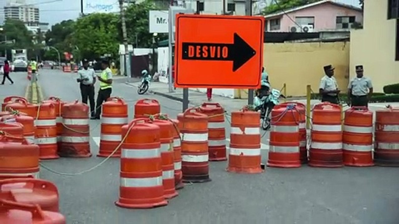 Cambios transito Ave. Lope de Vega