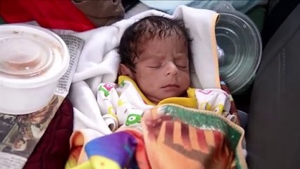 Mujer india de 70 años da a luz a su primer hijo