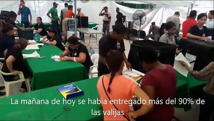 Entrega de valijas con material electoral.mp4