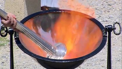 Encendida la llama olímpica de Rio en Grecia