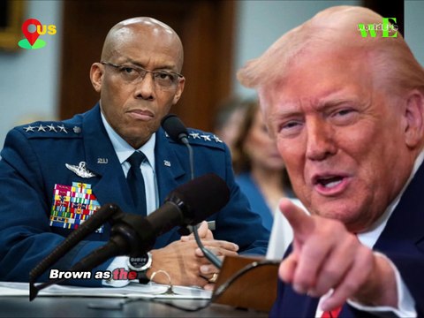 Trump Fires General CQ Brown, Targets DEI Policies in Military Shake-Up - WorldEye