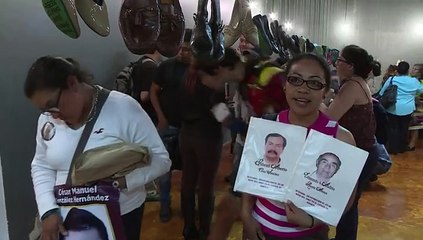 Tributo a familiares de desaparecidos en museo de México