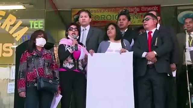 Abogados bolivianos protestan por “presión política”