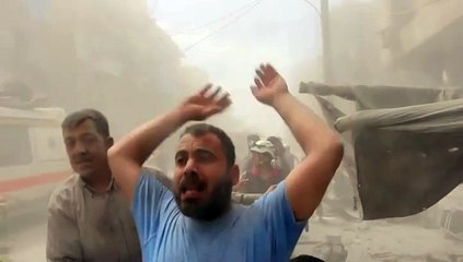 Al menos 38 civiles muertos en ataques en Alepo