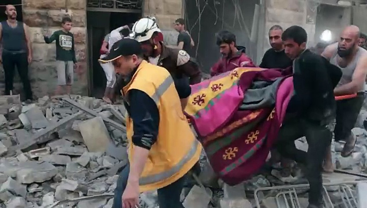 Nuevos bombardeos en Alepo