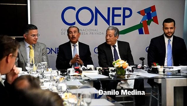 Encuentro de Danilo Medina y ejecutivos del Conep.mp4