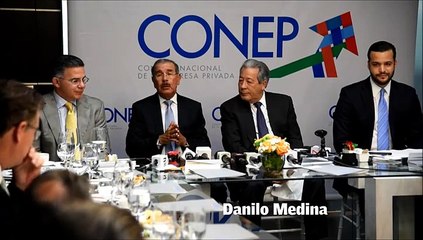 Encuentro de Danilo Medina y ejecutivos del Conep.mp4