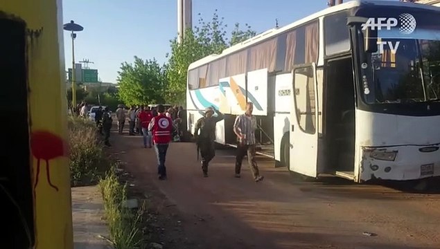 La ONU comenzó este miércoles una operación para evacuar a heridos y enfermos de localidades sirias sitiadas.