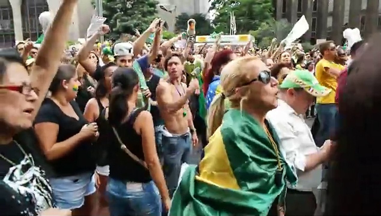 Protestas en Brasil