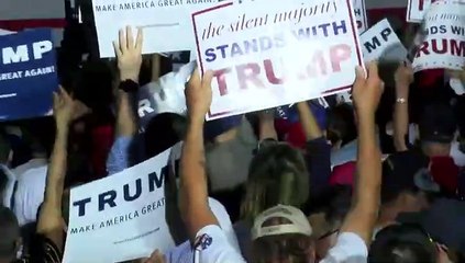 Trump se defiende tras desórdenes en campaña electoral