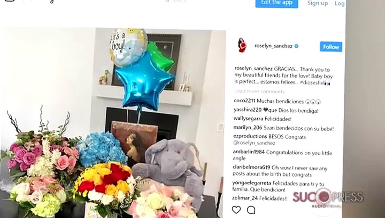 Roselyn Sánchez da a luz