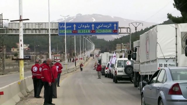 Comenzó envío de ayuda a ciudades sirias al borde de hambruna