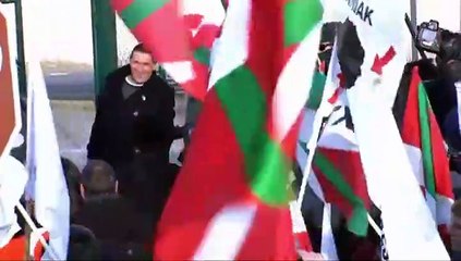 Líder independentista vasco sale de prisión