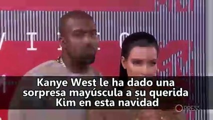 El sorprendente regalo navideño de Kanye West a Kim Kardashian