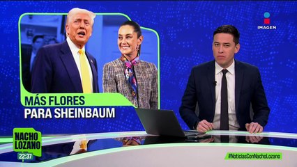 Donald Trump vuelve a elogiar a la presidenta Claudia Sheinbaum