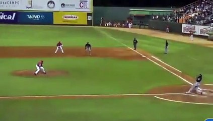 Vladimir Guerro Jr. Primer Hit En El Béisbol Dominicano