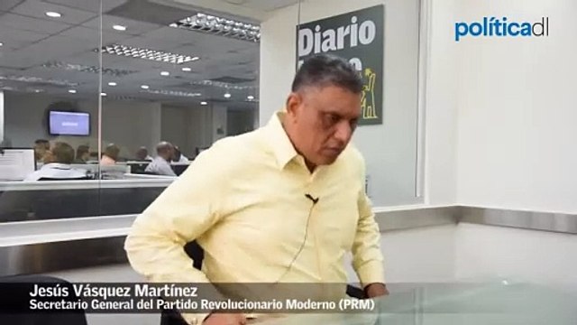 Jesús Vásquez Martínez Secretario General del Partido Revolucionario Moderno (PRM)