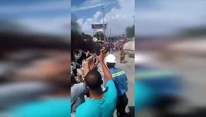 Incendio En Puente De San Pedro De Macorís