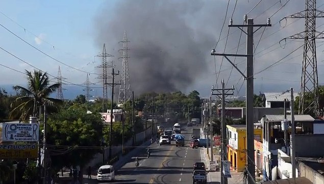 Incendio De Planta De Elaboración De Productos Químicos