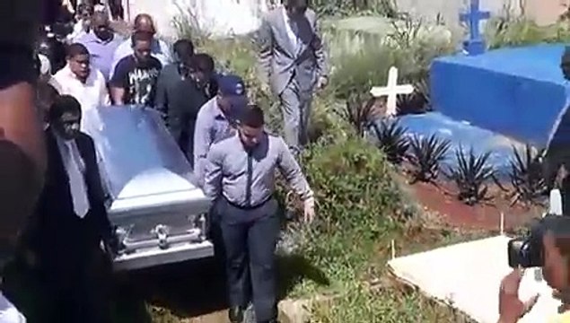 Sepultan restos del profesor Yuniol Ramírez