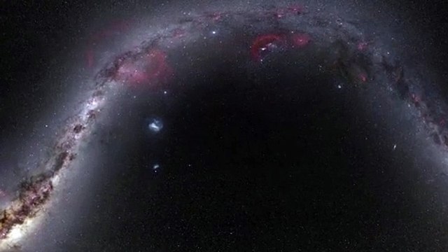 Haciendo zum en la galaxia NGC 1316