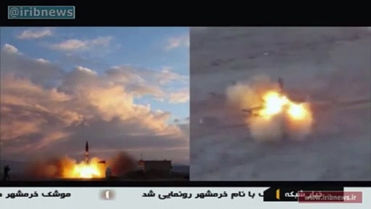 Iran prueba misil