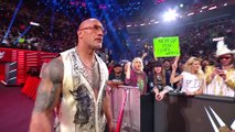 The Rock crowns Roman Reigns with the Ula Fala after Tribal Combat- Raw highlights, Jan. 6, 2025