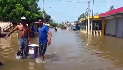 Inundaciones en Palo Verde, Montecristi