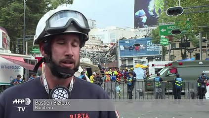 México: descartan que haya vida en edificio de oficinas derruido