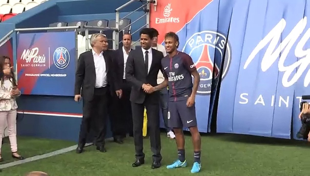 Neymar PSG presentacion
