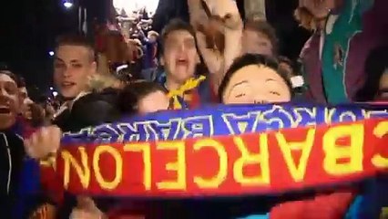 Barcelona festeja histórica remontada