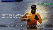 Harvey deja precipitaciones récords en el estado de Texas, EE.UU.