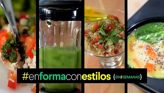 Semana 1. Día uno /En forma con Estilos - Receta