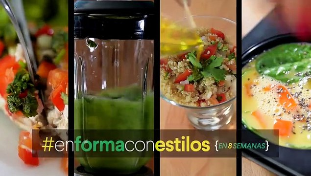 Semana 1. Día cinco /En forma con Estilos- Receta