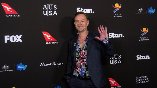 Darren Hayes attends the 22nd annual G'Day USA Arts Gala blue carpet event