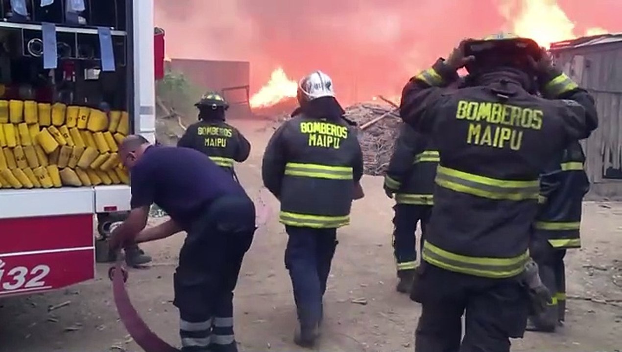 Arrestados en Chile sospechosos de provocar voraces incendios