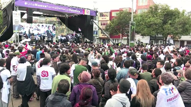 Líder de FARC inicia caza de votos para presidencia en Colombia