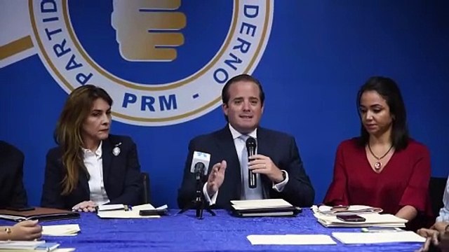 Rueda de prensa PRM